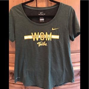 Nike Green William and Mary T-Shirt
